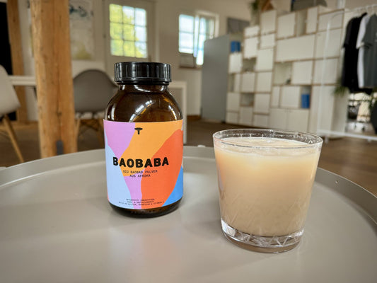 Baobab Rezeptidee: Schneller Drink für zwischendurch, frisch & gesund